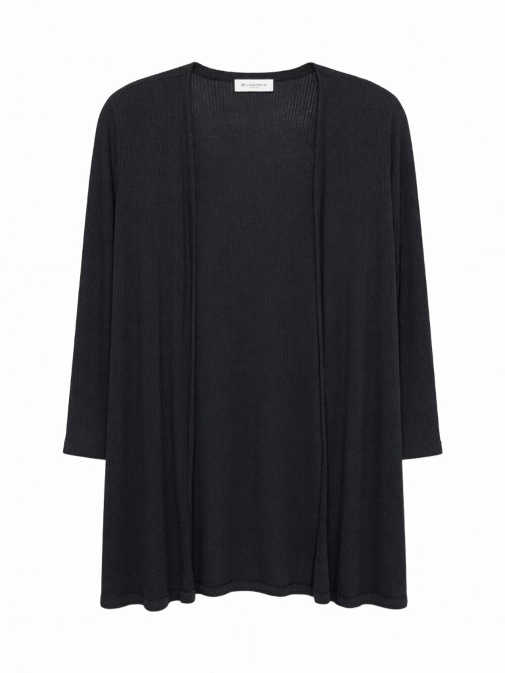 Ambiance Open Cardigan Women M Black
